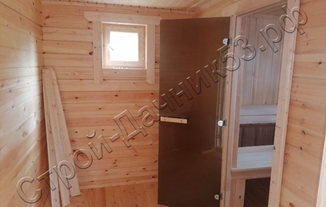 4 Брусовая баня  25 М², Московская область, Щелковский район, СНТ «Кожино» (8)